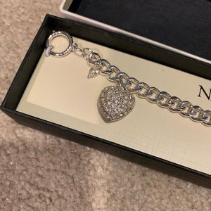 Crystal heart bracelet